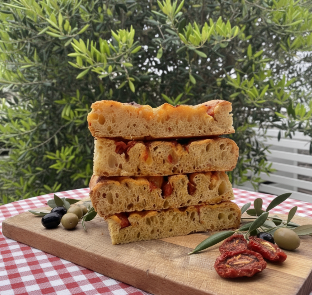 Locomeal Focaccia al Pomodoro e Patata Dolce