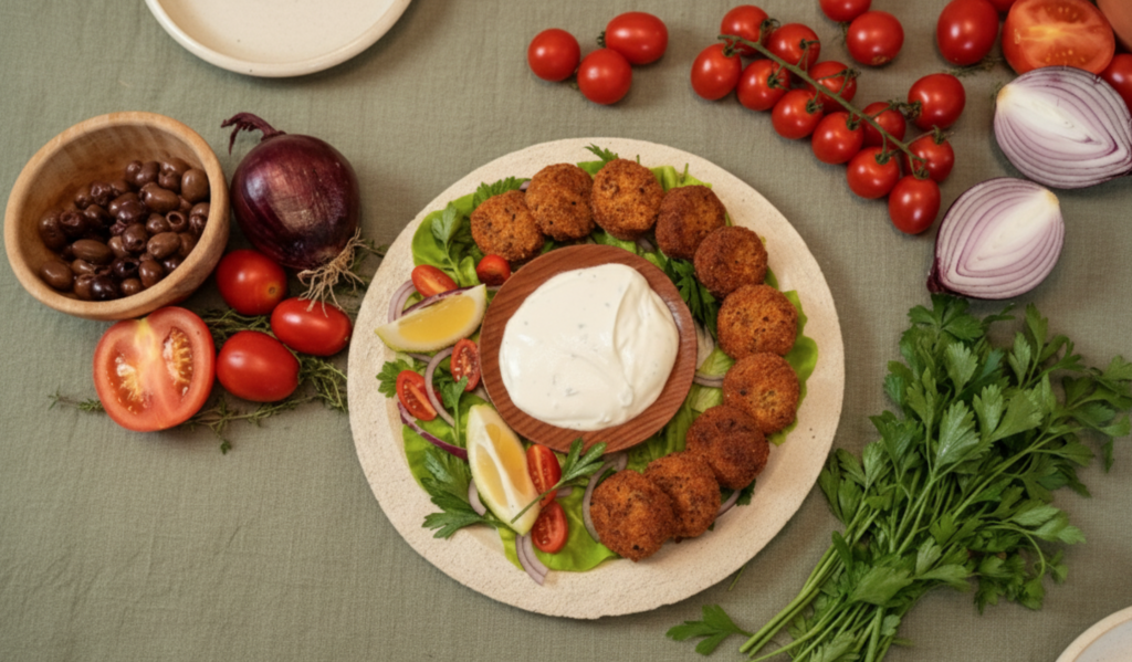 Locomeal Falafel al Pomodoro e Salsa Tahini