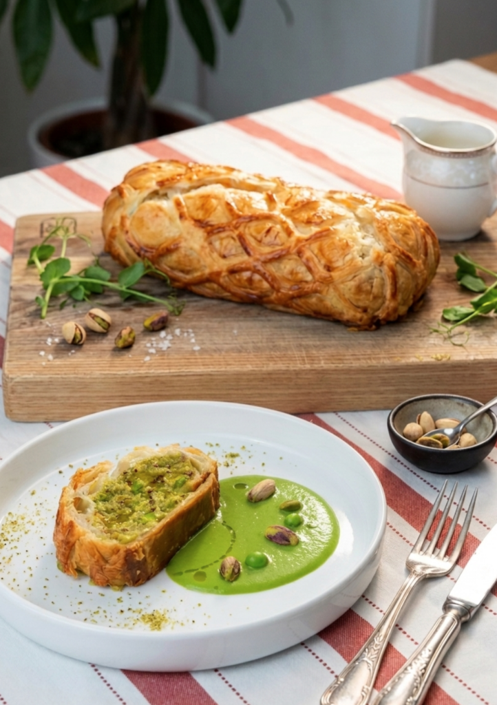Strudel salato con Locomeal spinacio, nocciola e tartufo